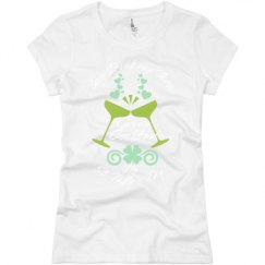 Ladies Slim Fit Basic Promo Jersey Tee