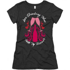 Ladies Slim Fit Super Soft Triblend Tee