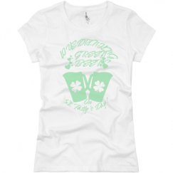 Ladies Slim Fit Basic Promo Jersey Tee