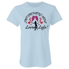 Just Drinking Wine & Loving Life Tee