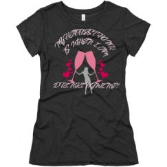 Ladies Slim Fit Super Soft Triblend Tee