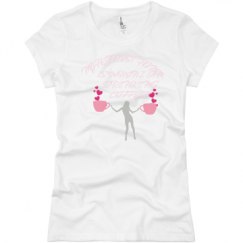 Ladies Slim Fit Basic Promo Jersey Tee