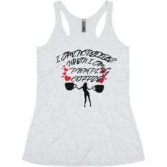 Ladies Slim Fit Super Soft Racerback Triblend Tank