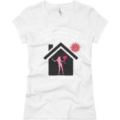 Ladies Slim Fit Basic Promo Jersey Tee