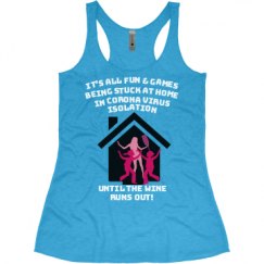 Ladies Slim Fit Super Soft Racerback Triblend Tank