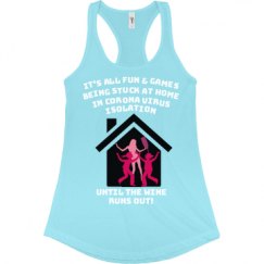 Ladies Slim Fit Racerback Tank Top