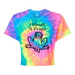 Women's Tie Dye Crop Top Tee