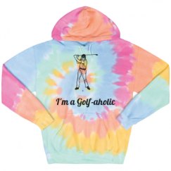Unisex Tie-Dye Fleece Hoodie