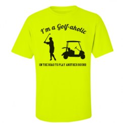 Unisex Ultra Cotton Safety Neon Crewneck Tee