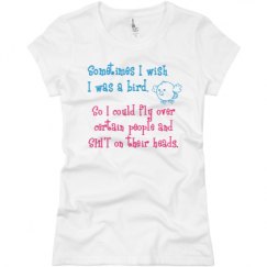 Ladies Slim Fit Basic Promo Jersey Tee