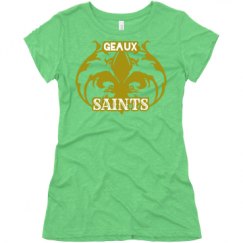 Ladies Slim Fit Super Soft Triblend Tee