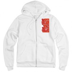 Unisex Fleece Full Zip Midweight Hoodie