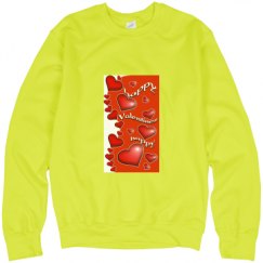 Unisex Neon Crewneck Sweatshirt