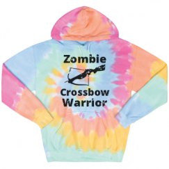 Unisex Tie-Dye Fleece Hoodie