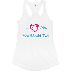 Ladies Slim Fit Racerback Tank Top