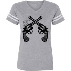 Ladies Relaxed Fit Vintage Sports Tee