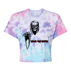 Women's Tie Dye Crop Top Tee