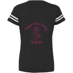 Ladies Relaxed Fit Vintage Sports Tee