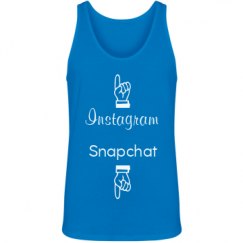 Unisex Jersey Neon Tank Top