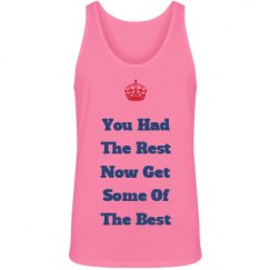 Unisex Jersey Neon Tank Top