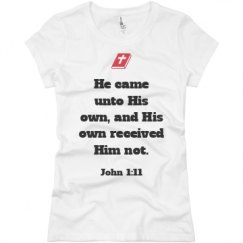 Ladies Slim Fit Basic Promo Jersey Tee