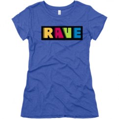 Ladies Slim Fit Super Soft Triblend Tee