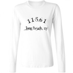Ladies Relaxed Fit Basic Long Sleeve Tee