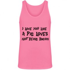 Unisex Jersey Neon Tank Top