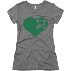 Ladies Slim Fit Super Soft Triblend Tee