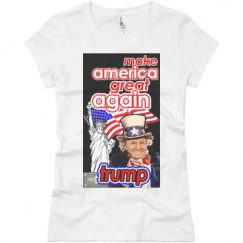 Ladies Slim Fit Basic Promo Jersey Tee