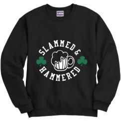 Unisex Film and Foil Crewneck Sweatshirt