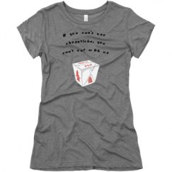 Ladies Slim Fit Super Soft Triblend Tee