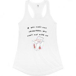 Ladies Slim Fit Racerback Tank Top