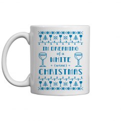 White Christmas Coffee Mug