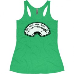 Ladies Slim Fit Super Soft Racerback Triblend Tank