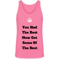 Unisex Jersey Neon Tank Top