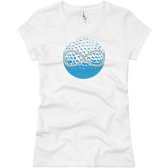 Ladies Slim Fit Basic Promo Jersey Tee