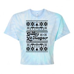 Women's Tie Dye Crop Top Tee