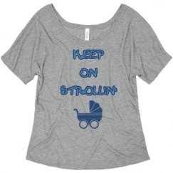 Ladies Flowy Slouchy Tee