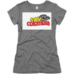 Ladies Slim Fit Super Soft Triblend Tee