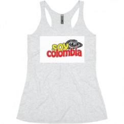 Ladies Slim Fit Super Soft Racerback Triblend Tank