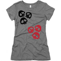 Ladies Slim Fit Super Soft Triblend Tee