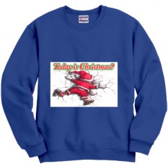 Unisex Film and Foil Crewneck Sweatshirt