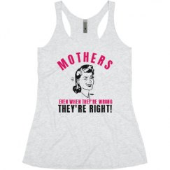 Ladies Slim Fit Super Soft Racerback Triblend Tank