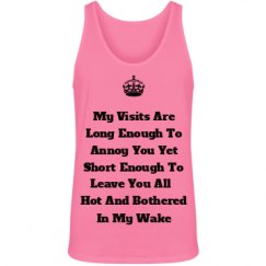 Unisex Jersey Neon Tank Top