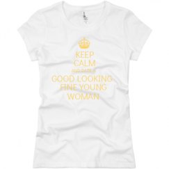 Ladies Slim Fit Basic Promo Jersey Tee