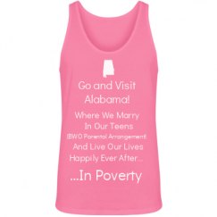 Unisex Jersey Neon Tank Top