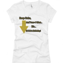 Ladies Slim Fit Basic Promo Jersey Tee