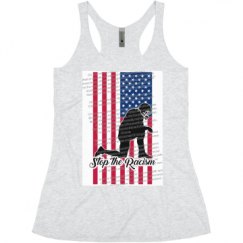 Ladies Slim Fit Super Soft Racerback Triblend Tank