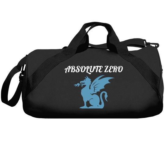 ABSOLUTE ZERO NIW NOWARE EST 10*07*16 BARREL DUFFEL BAG ABSOLUTE ZERO NIW NOWARE EST 10*07*16 BARREL DUFFEL BAG